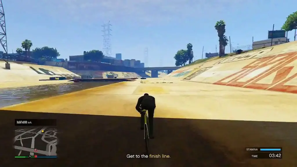 does swimming in gta 5 build strength stat