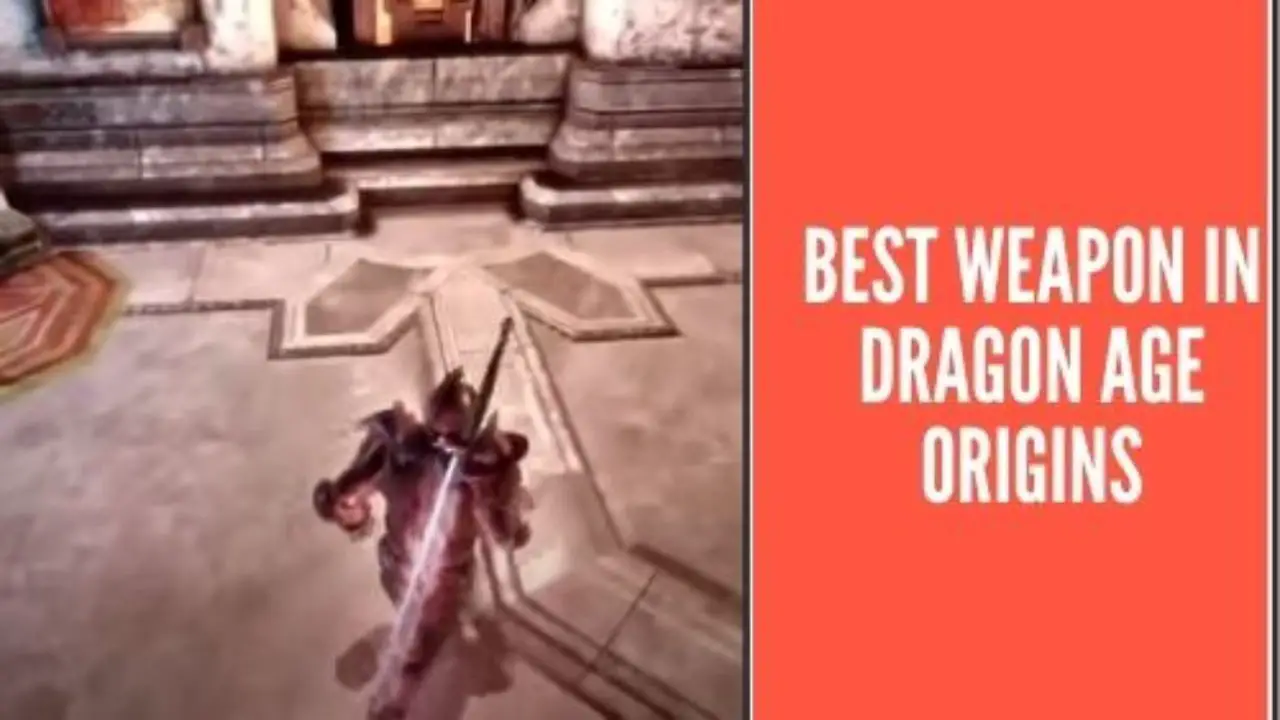 dragon age origins weapons list
